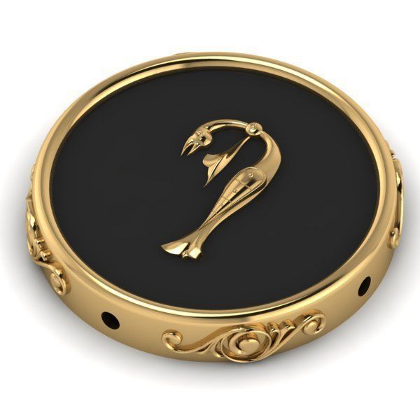 Pendant trchnagir P 3D print model_8