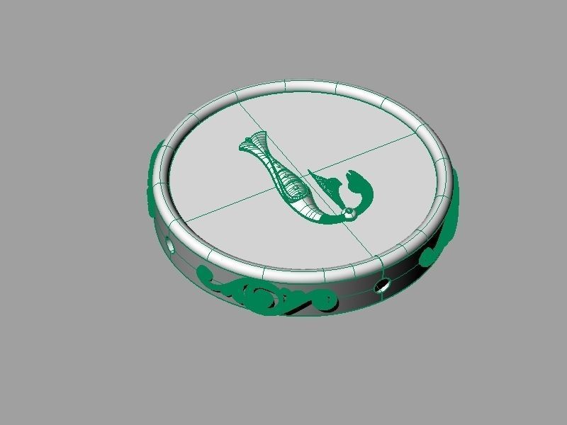 Pendant trchnagir P 3D print model_14