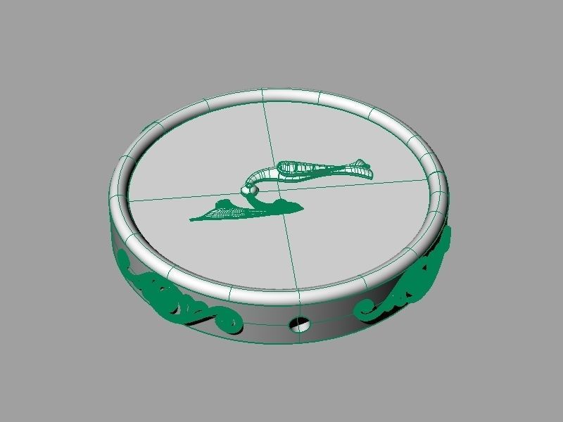 Pendant trchnagir K 3D print model_16