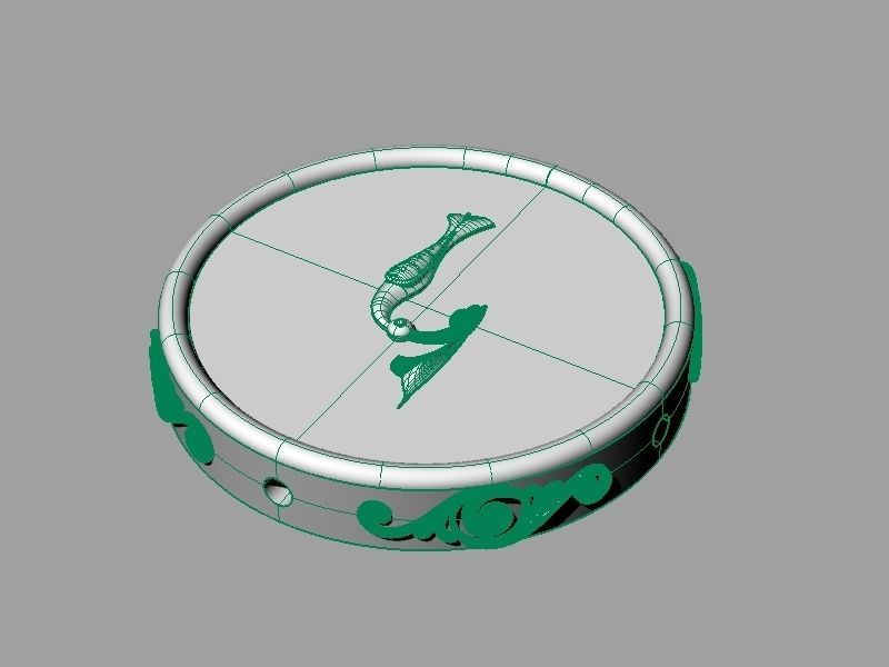 Pendant trchnagir K 3D print model_17