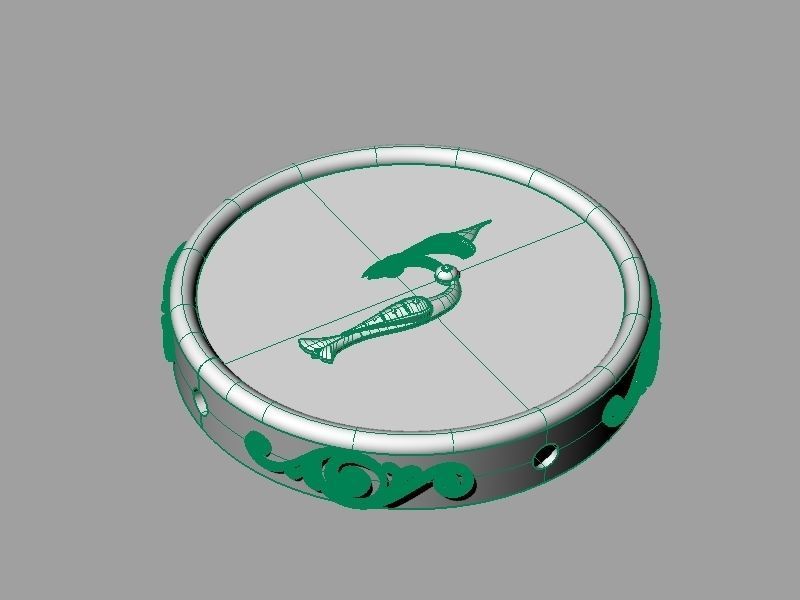 Pendant trchnagir K 3D print model_13