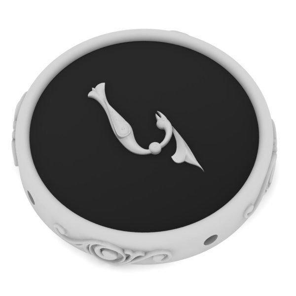 Pendant trchnagir K 3D print model_7