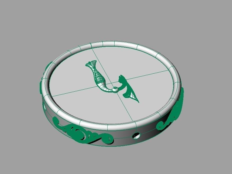 Pendant trchnagir K 3D print model_18