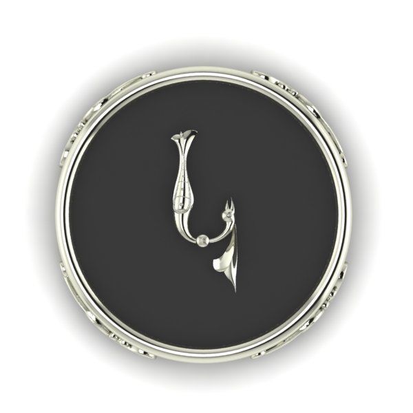 Pendant trchnagir K 3D print model_1