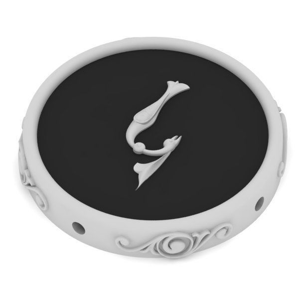 Pendant trchnagir K 3D print model_11