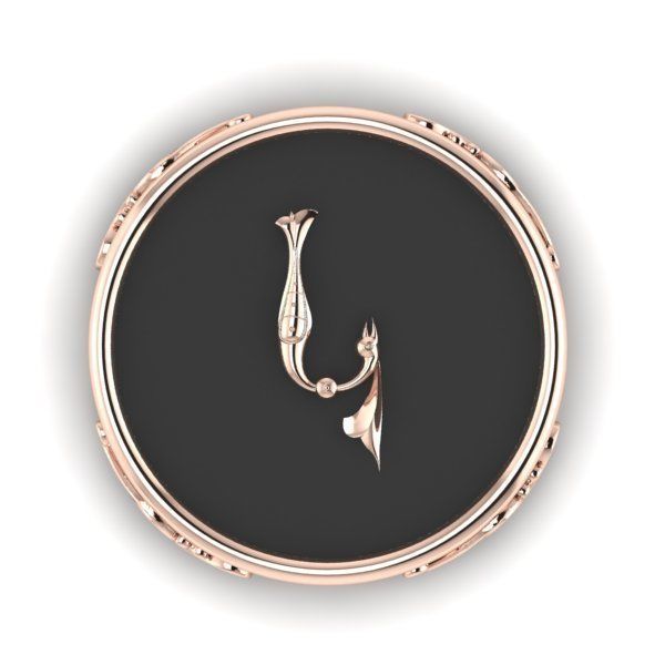 Pendant trchnagir K 3D print model_2