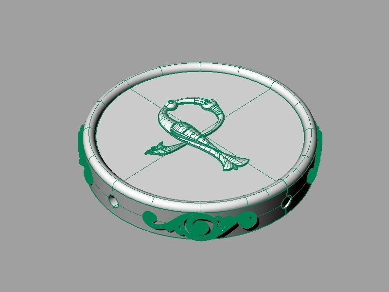 Pendant trchnagir Ge 3D print model_15