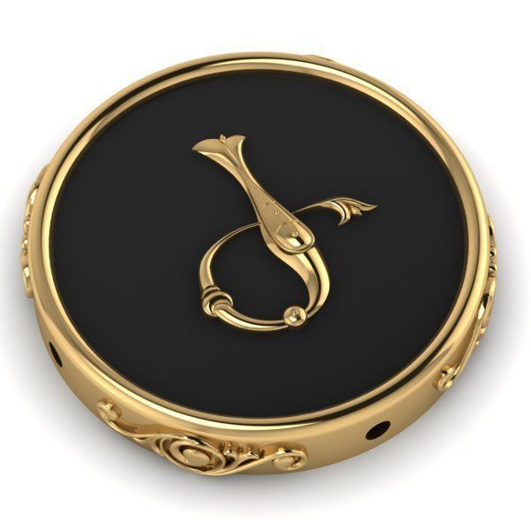 Pendant trchnagir Ge 3D print model_4