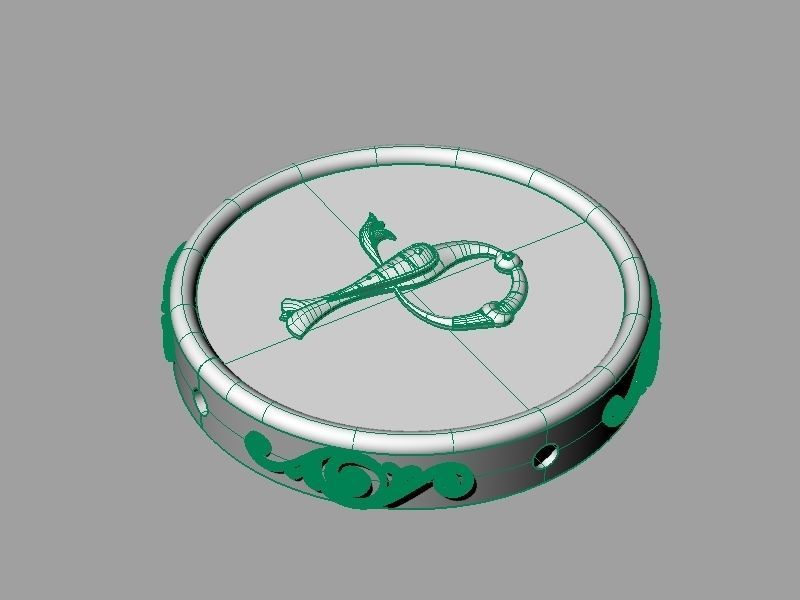 Pendant trchnagir Ge 3D print model_13