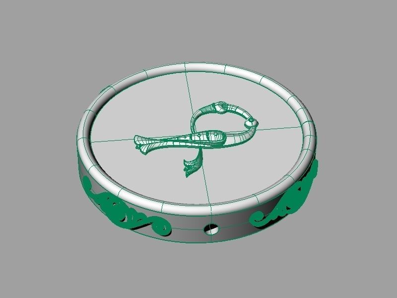 Pendant trchnagir G 3D print model_16