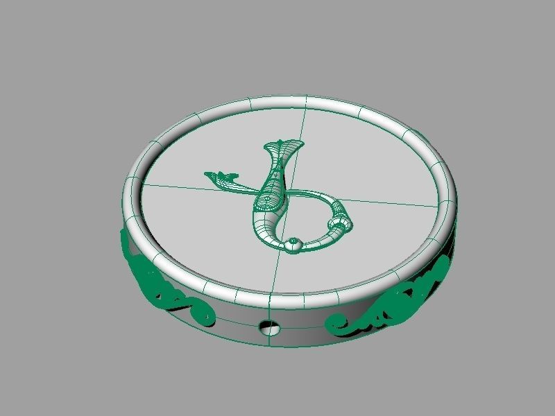 Pendant trchnagir G 3D print model_14