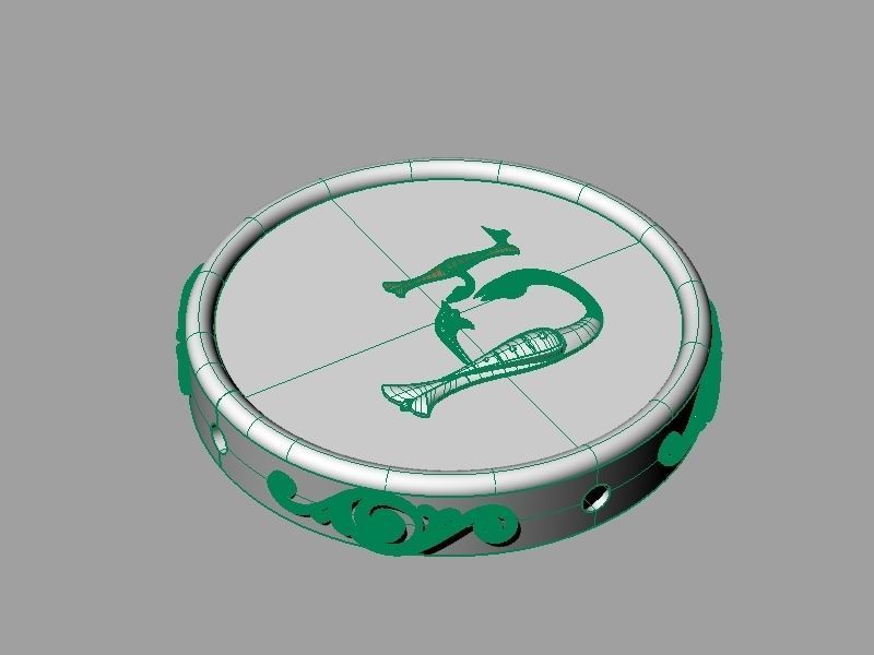 Pendant trchnagir Ev 3D print model_13