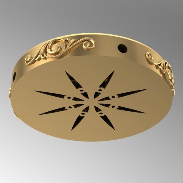 Pendant trchnagir Eh 3D print model_19