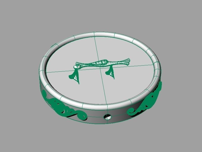 Pendant trchnagir Eh 3D print model_16