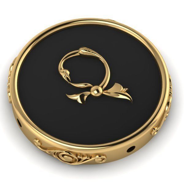 Pendant trchnagir Dj 3D print model_4