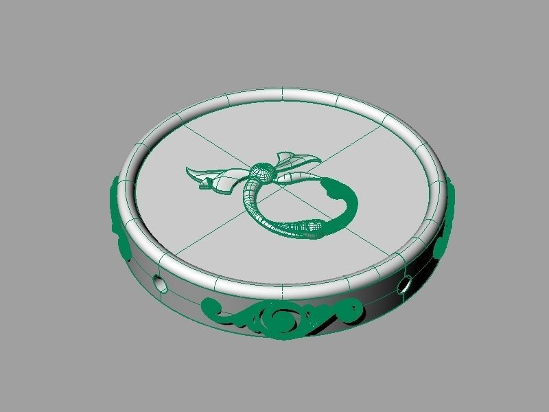 Pendant trchnagir Dj 3D print model_15