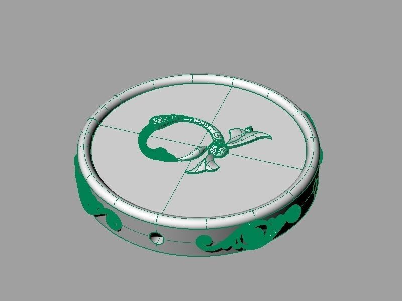 Pendant trchnagir Dj 3D print model_12