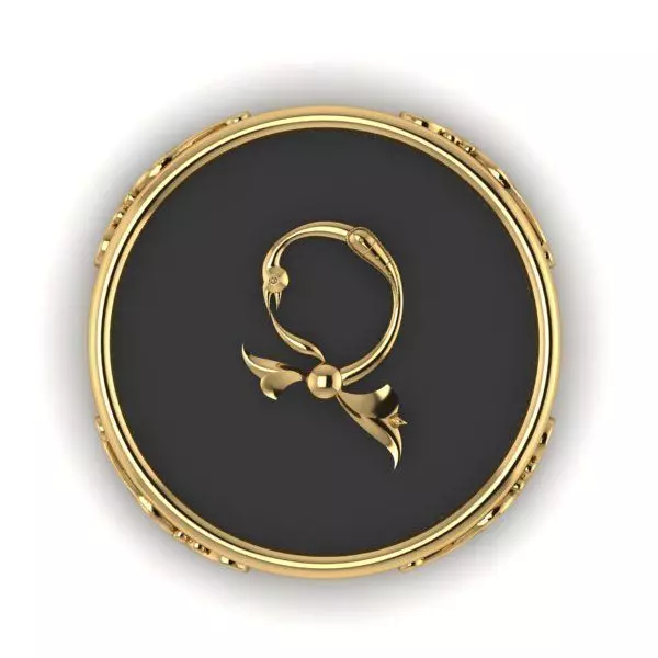 Pendant trchnagir Dj 3D print model_0