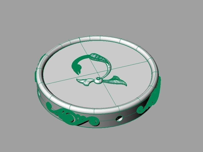 Pendant trchnagir Ch 3D print model_18