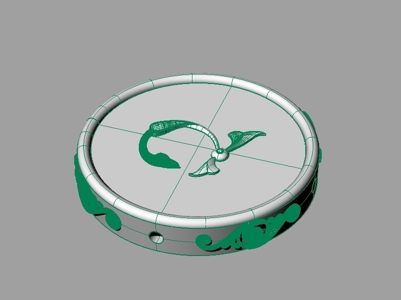 Pendant trchnagir Ch 3D print model_12