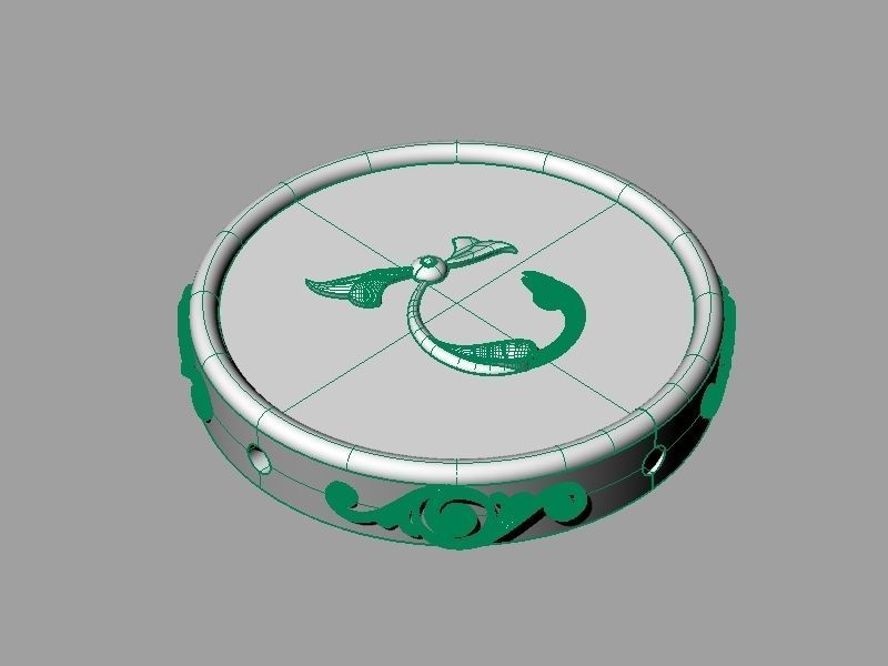 Pendant trchnagir Ch 3D print model_15