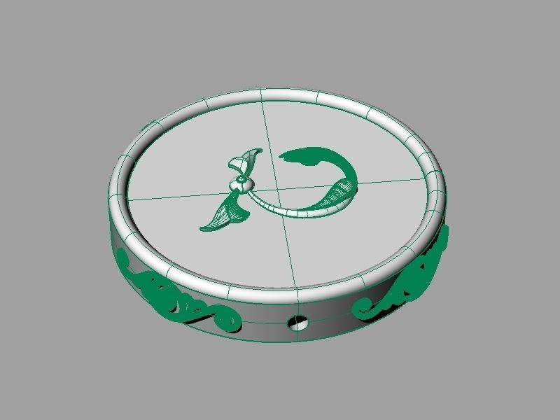 Pendant trchnagir Ch 3D print model_16