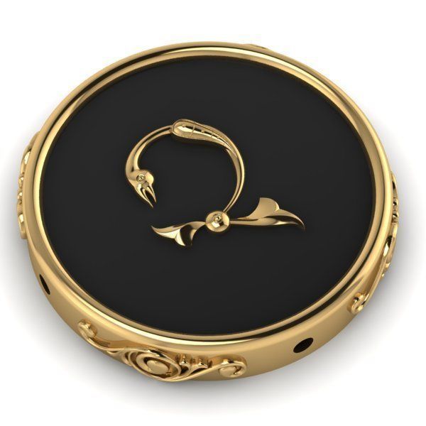 Pendant trchnagir Ch 3D print model_4