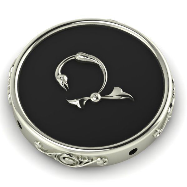 Pendant trchnagir Ch 3D print model_5