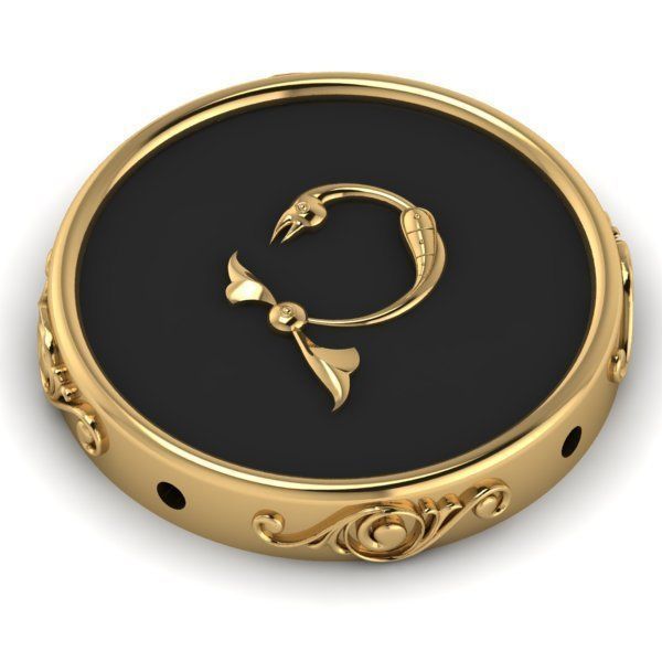 Pendant trchnagir Ch 3D print model_8