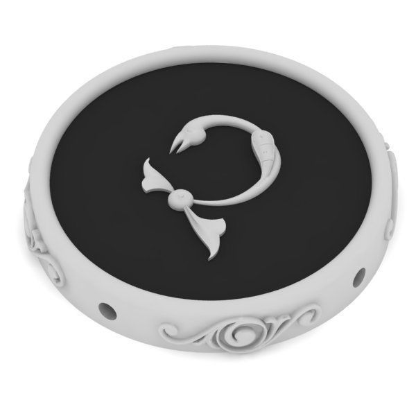 Pendant trchnagir Ch 3D print model_11