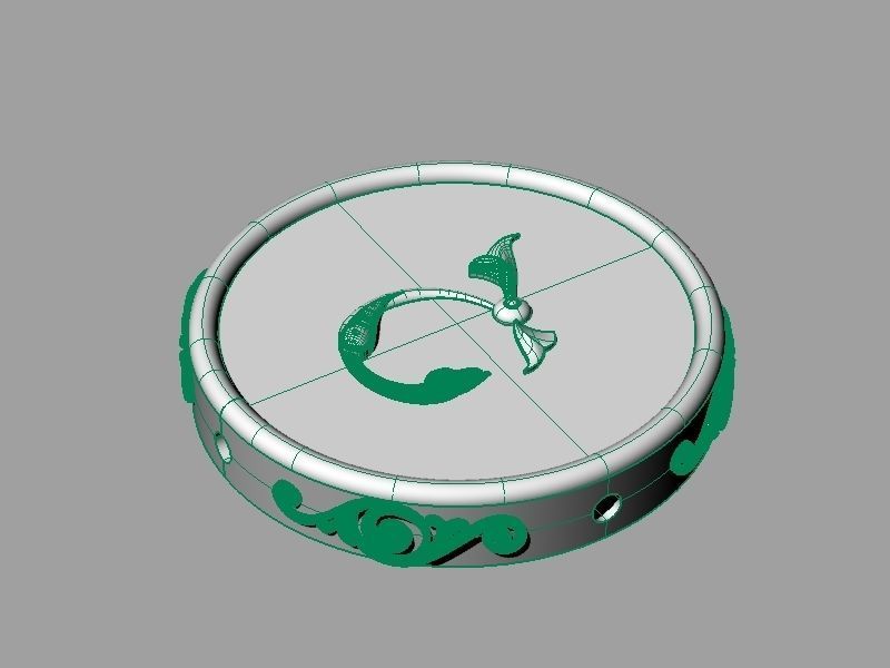 Pendant trchnagir Ch 3D print model_13