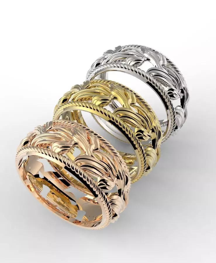 plant ring 3D print model