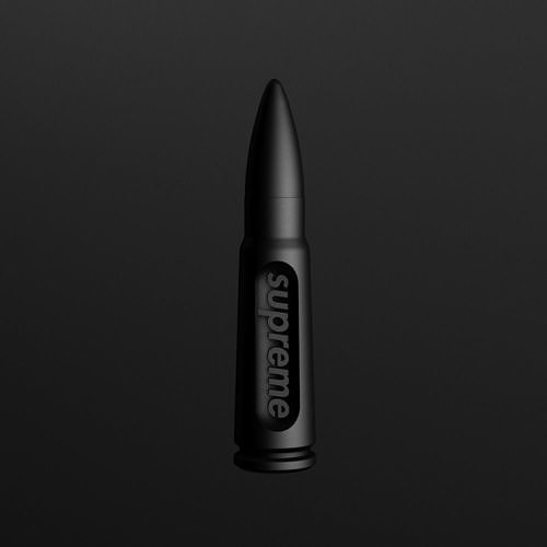 Keychain Bullets Ak 47 With An Inscription  3D model
