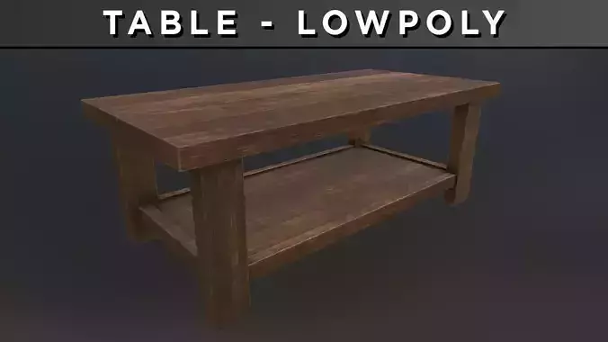 Table - LowPoly