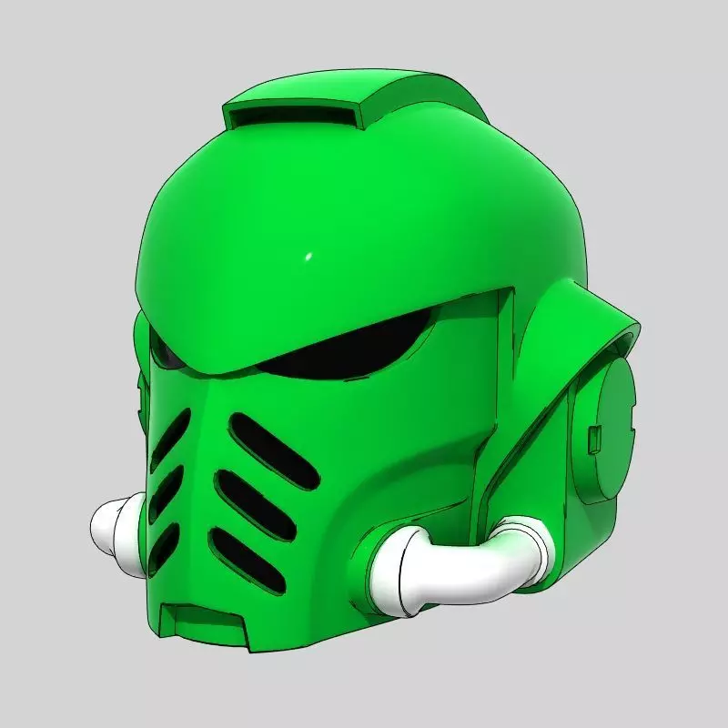 Primaris Marine helmet Low-poly 3D model