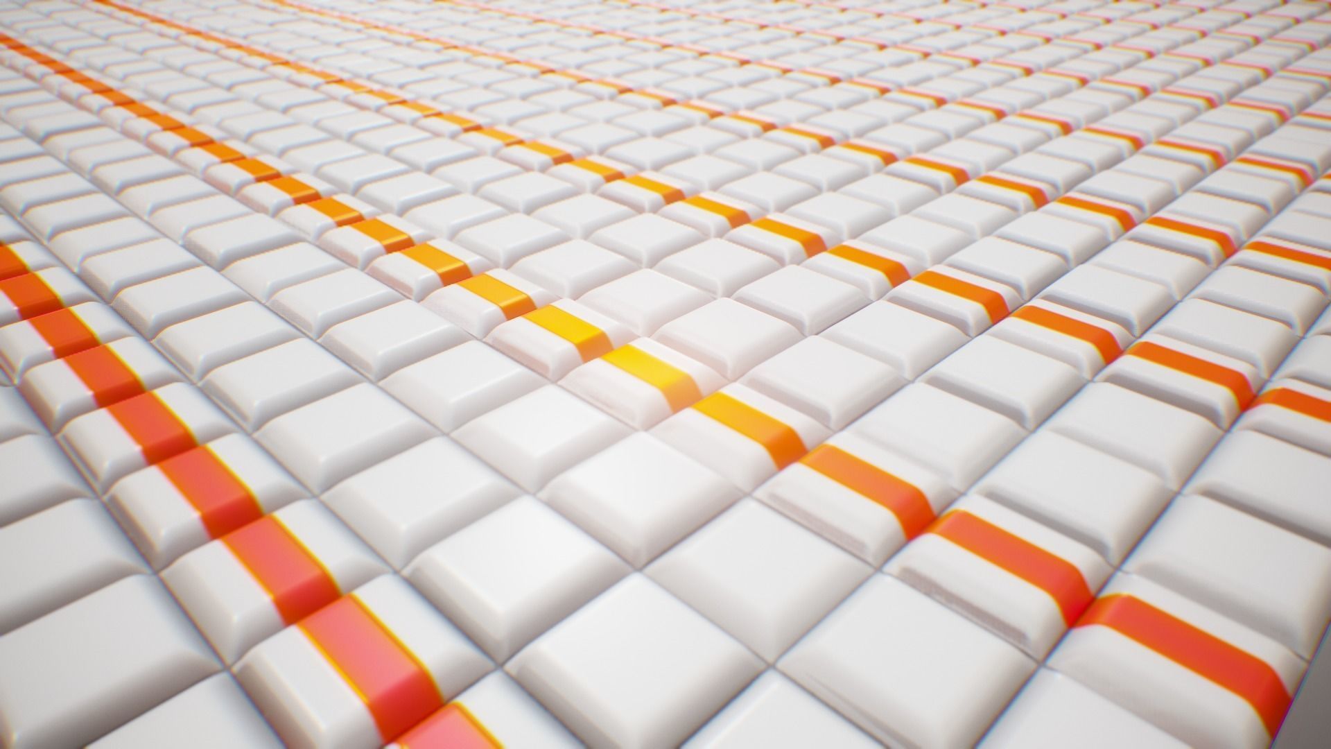 PBR Seamless Sci-Fi Texture 11 Low-poly 3D model_1