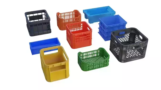 Plastic Crates Pack