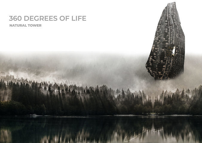 Skyscrapper 360 Degress of Life  3D model