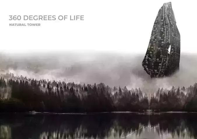 Skyscrapper 360 Degress of Life 