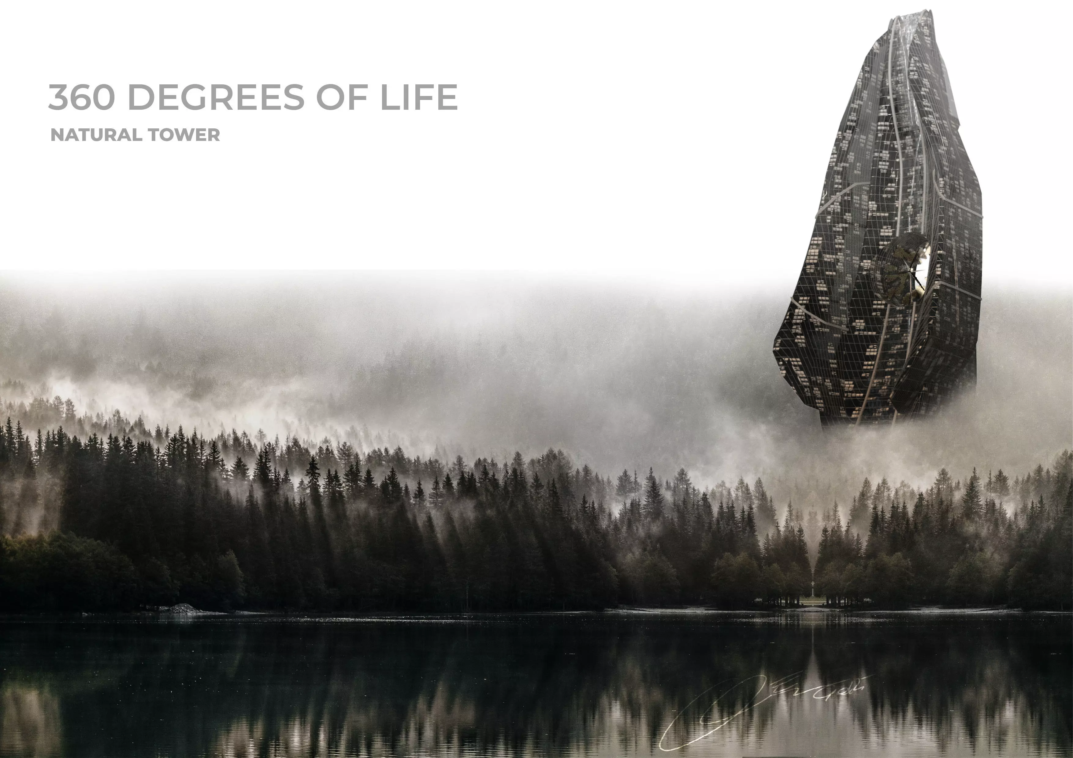 Skyscrapper 360 Degress of Life 3D model