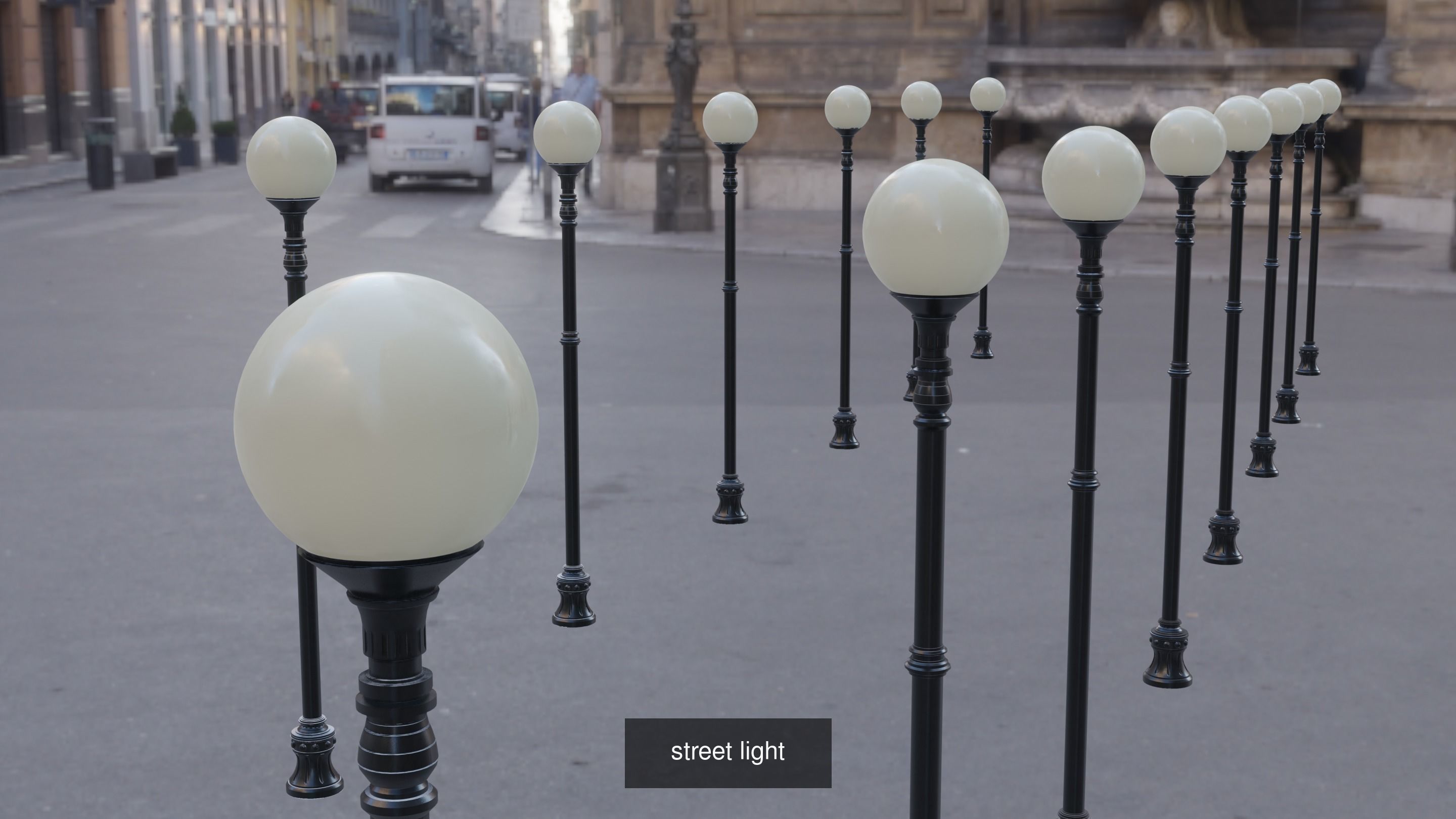street lights 3D Model Collection_3
