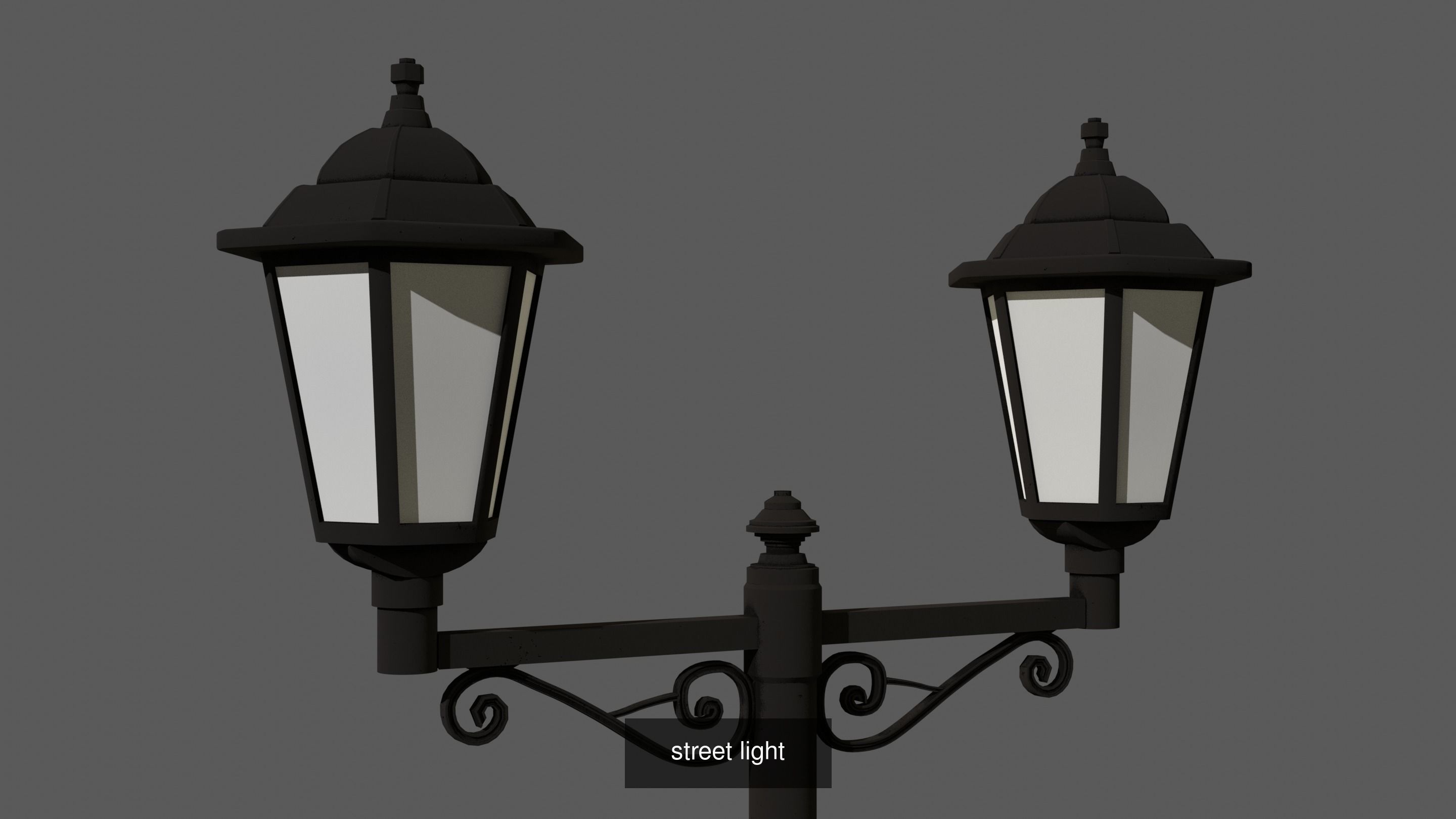 street lights 3D Model Collection_1