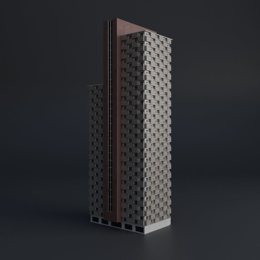 CITY SCENE SET WITH DEMO FILE AND ALL THE ASSET 3D Model Collection_20