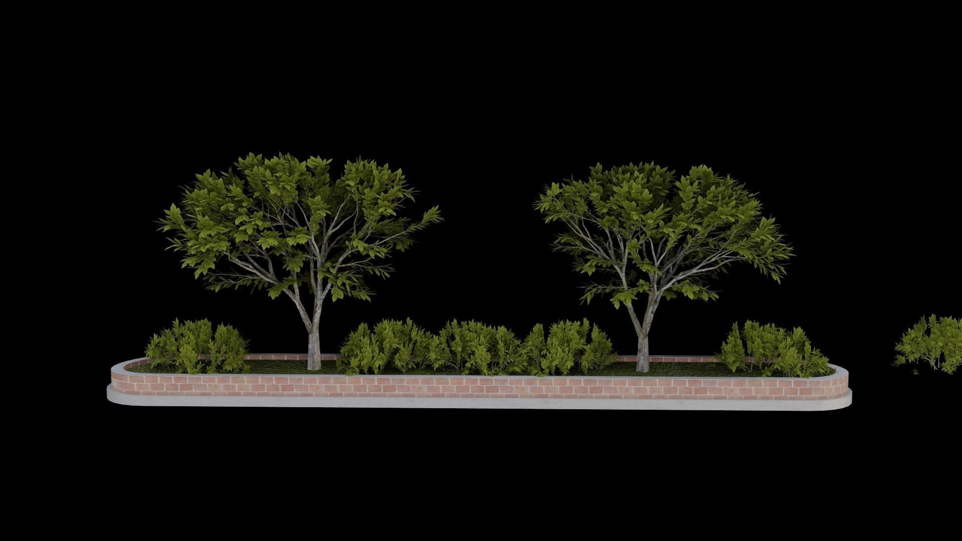 CITY SCENE SET WITH DEMO FILE AND ALL THE ASSET 3D Model Collection_94