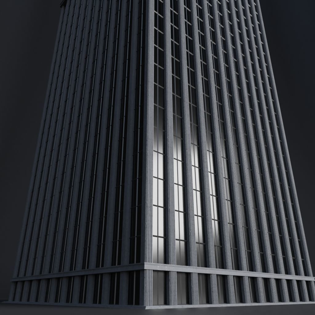 CITY SCENE SET WITH DEMO FILE AND ALL THE ASSET 3D Model Collection_82