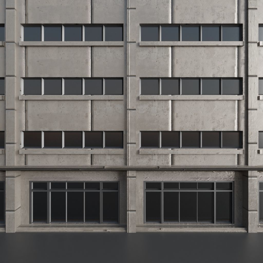CITY SCENE SET WITH DEMO FILE AND ALL THE ASSET 3D Model Collection_72