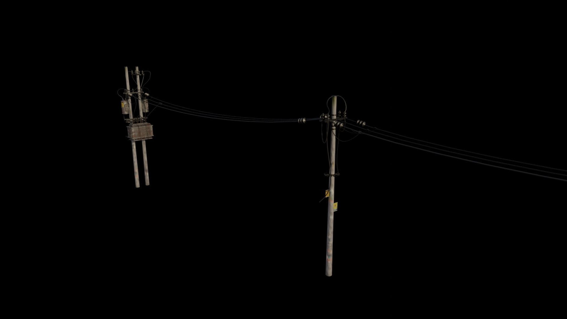 CITY SCENE SET WITH DEMO FILE AND ALL THE ASSET 3D Model Collection_86