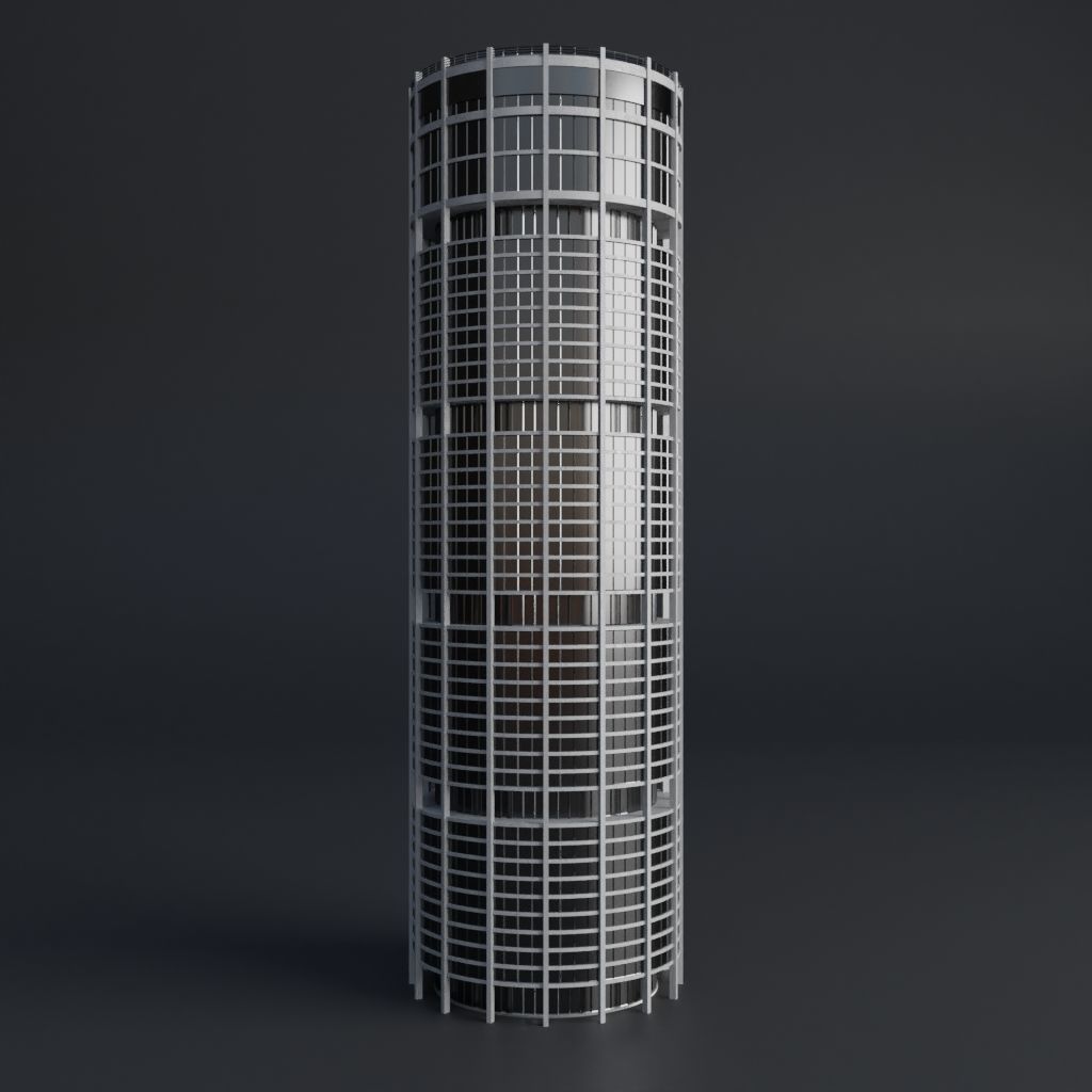 CITY SCENE SET WITH DEMO FILE AND ALL THE ASSET 3D Model Collection_48