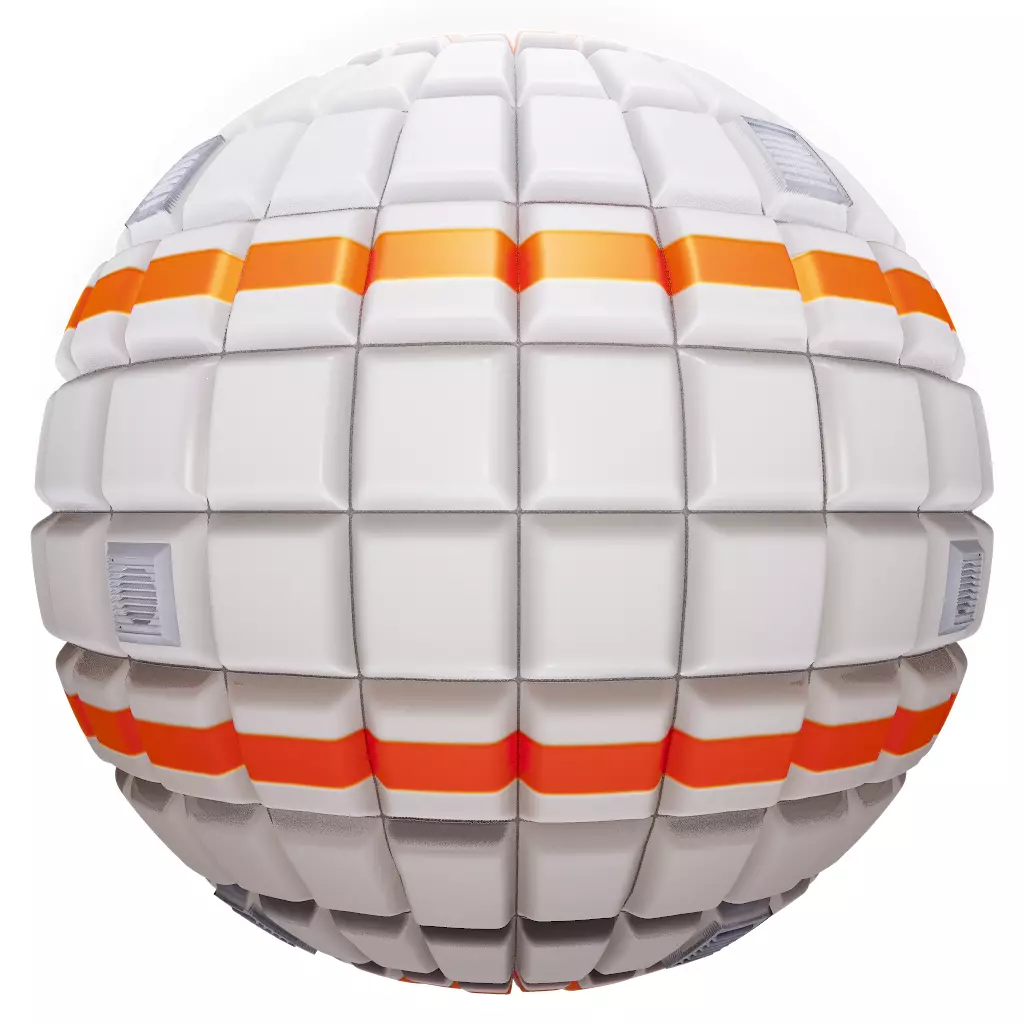 PBR Seamless Sci-Fi Texture 14 Low-poly 3D model_0
