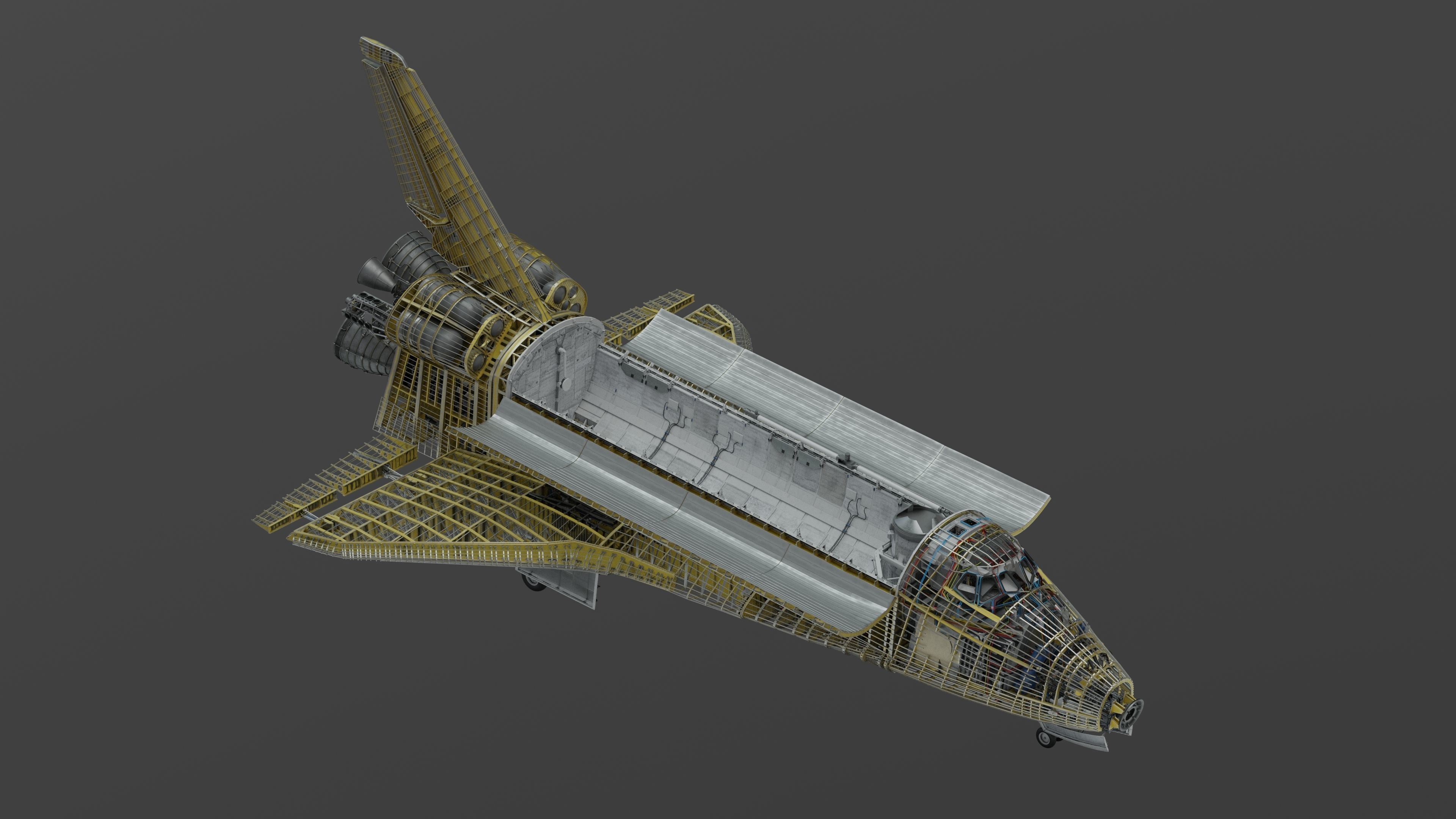 SPACE SHUTTLE Atlantis Complete 3D model_1
